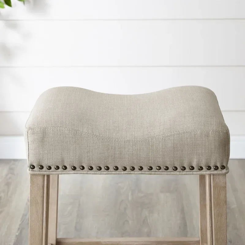 Tabourets de bar sans dossier en forme de selle The Gray Barn Barish (lot de 2)