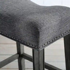 Tabourets de bar sans dossier en forme de selle The Gray Barn Barish (lot de 2)