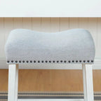 Tabourets de bar sans dossier en forme de selle The Gray Barn Barish (lot de 2)