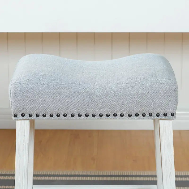 Tabourets de bar sans dossier en forme de selle The Gray Barn Barish (lot de 2)