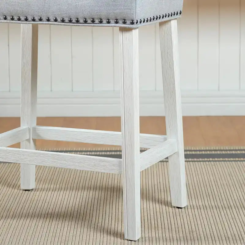 Tabourets de bar sans dossier en forme de selle The Gray Barn Barish (lot de 2)