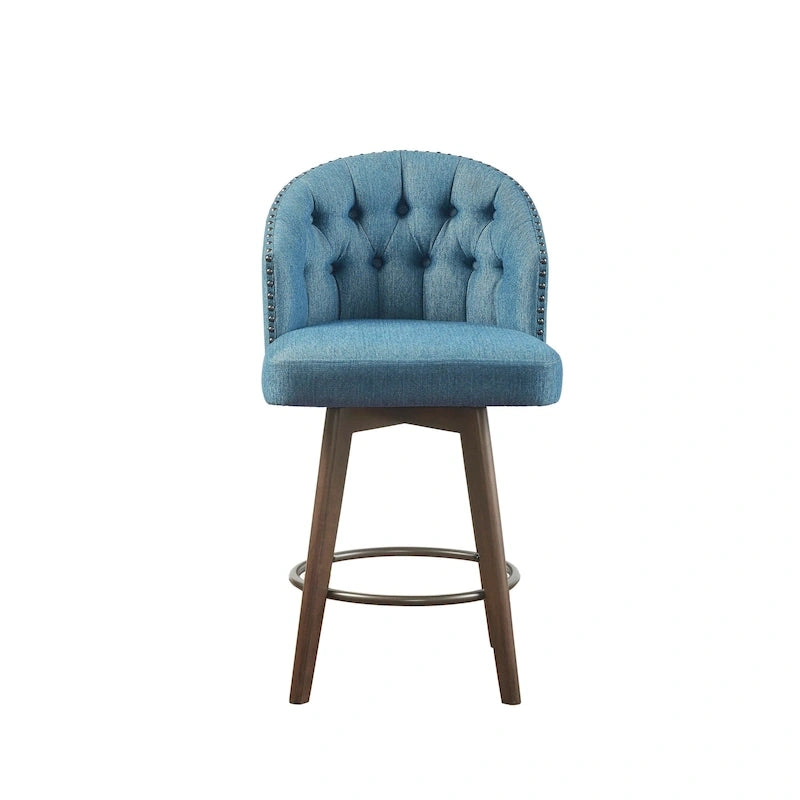 Tabouret de comptoir pivotant à 360 degrés Madison Park Boyle de 66 cm de haut