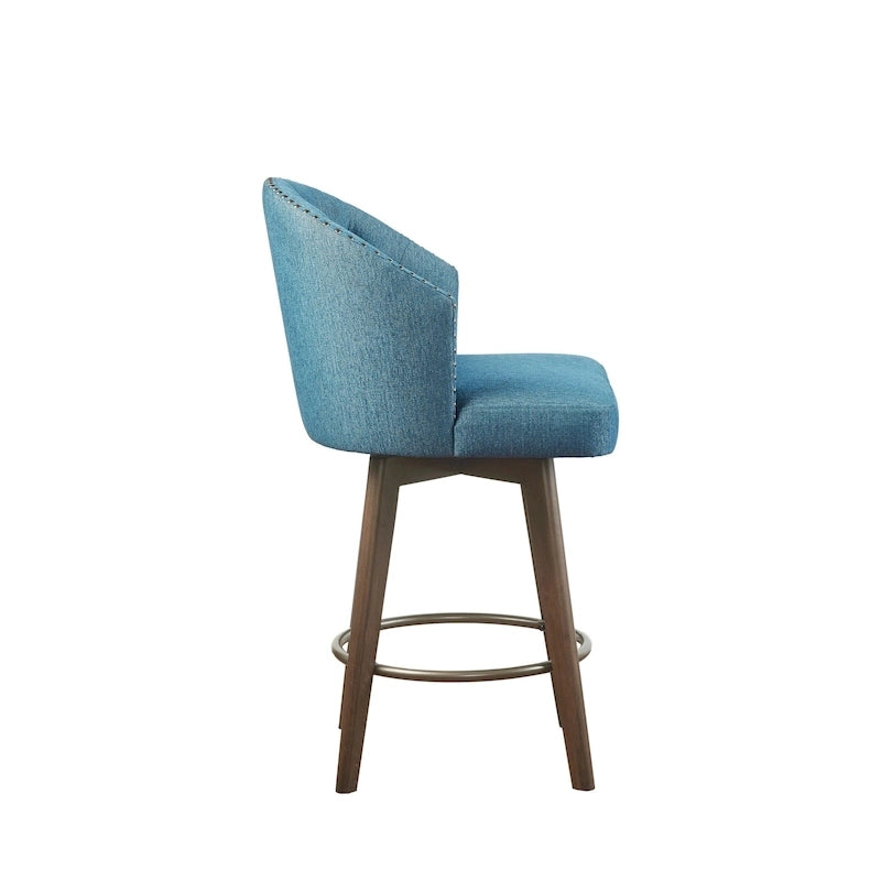 Tabouret de comptoir pivotant à 360 degrés Madison Park Boyle de 66 cm de haut