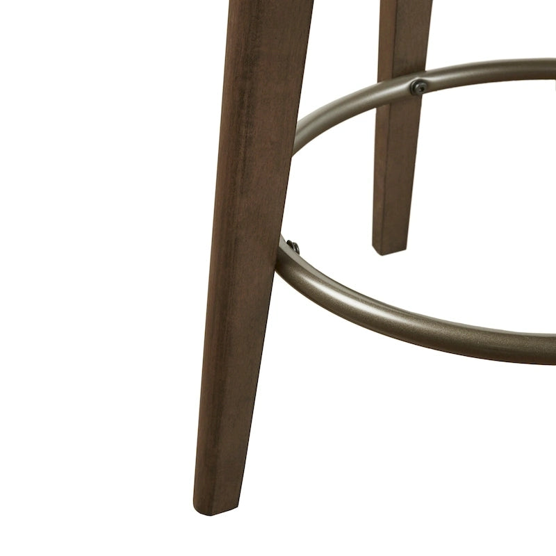 Tabouret de comptoir pivotant à 360 degrés Madison Park Boyle de 66 cm de haut
