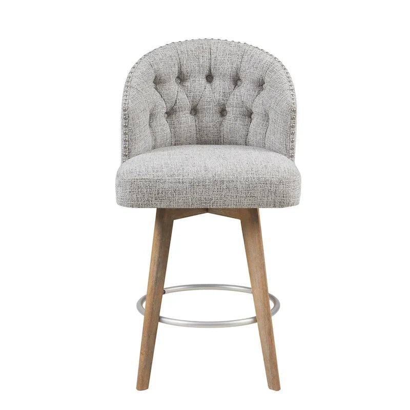 Tabouret de comptoir pivotant à 360 degrés Madison Park Boyle de 66 cm de haut