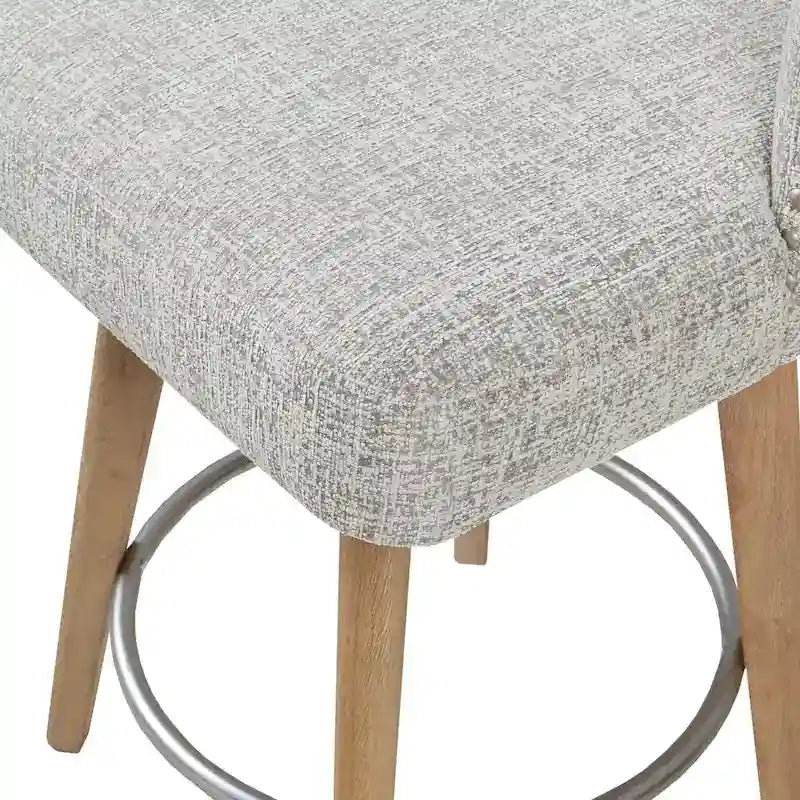 Tabouret de comptoir pivotant à 360 degrés Madison Park Boyle de 66 cm de haut