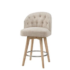Tabouret de comptoir pivotant à 360 degrés Madison Park Boyle de 66 cm de haut
