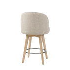 Tabouret de comptoir pivotant à 360 degrés Madison Park Boyle de 66 cm de haut