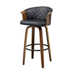 Tabourets de comptoir pivotants Art Leon Mid-century Modern (lot de 2)