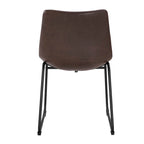 Chaises de salle à manger en similicuir Prusiner de Middlebrook (lot de 2)
