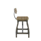 Tabouret de comptoir Lancaster avec dossier par INK+IVY