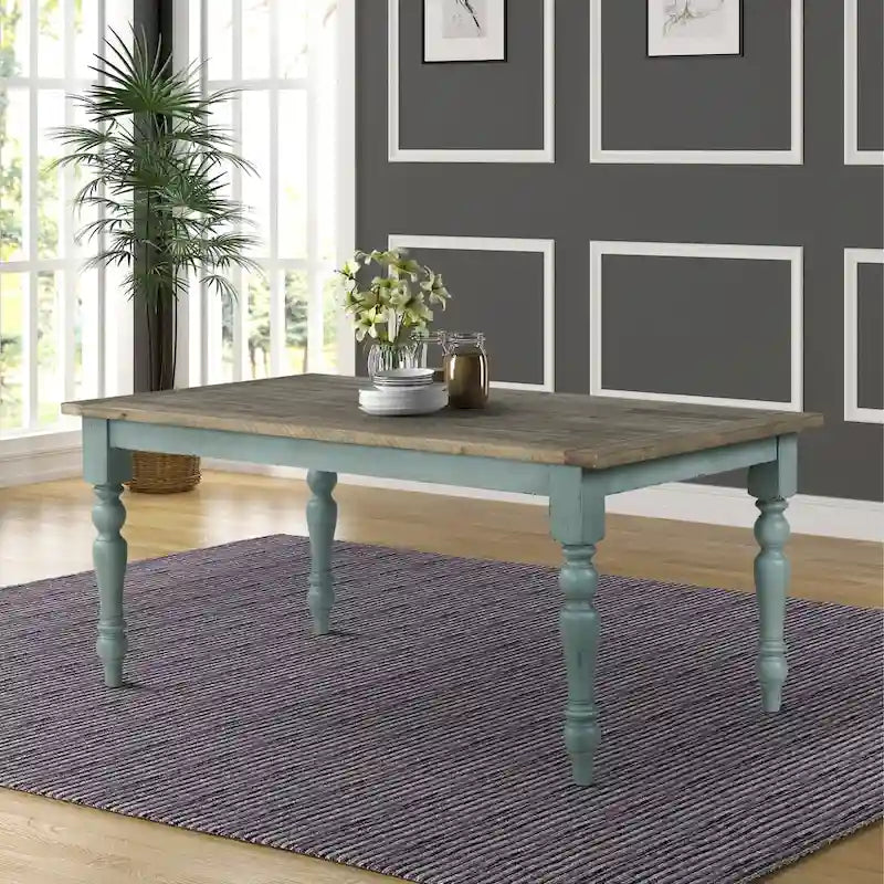 Set da pranzo 7 pezzi The Gray Barn Spring Mount Table con sedie Cross Back