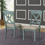 Set da pranzo 7 pezzi The Gray Barn Spring Mount Table con sedie Cross Back