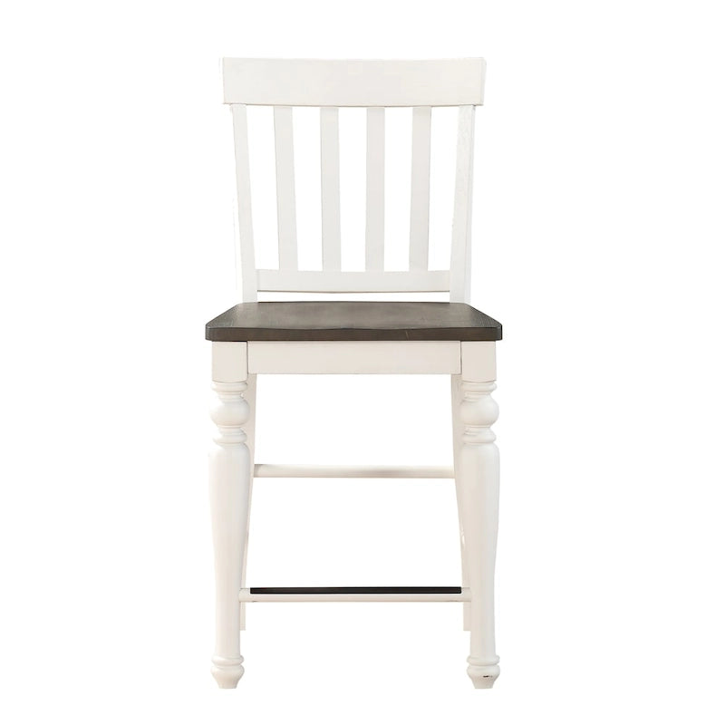 Sedie da bancone bicolore Steve Silver Jillian Farmhouse, (Set di 2)