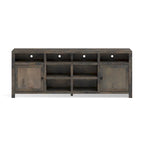 Bridgevine Home Joshua Creek Mobile TV da 84 pollici per TV fino a 95 pollici, nessun montaggio richiesto, finitura Barnwood