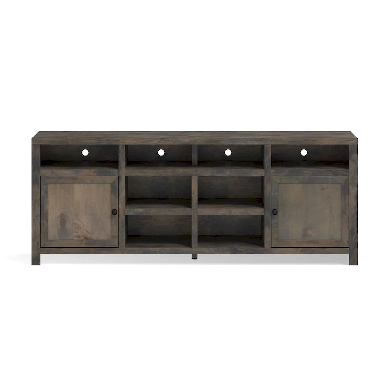 Bridgevine Home Joshua Creek Mobile TV da 84 pollici per TV fino a 95 pollici, nessun montaggio richiesto, finitura Barnwood