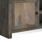 Bridgevine Home Joshua Creek Mobile TV da 84 pollici per TV fino a 95 pollici, nessun montaggio richiesto, finitura Barnwood