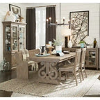 Tavolo da pranzo The Gray Barn Manderley Dove Tail Grey - grigio dove tail