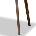 Tavolo da pranzo rettangolare in legno Mid-Century Modern Transitional Britte