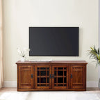Mobile TV a quattro ante Leick Home in legno massello Mission Oak