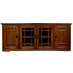 Mobile TV a quattro ante Leick Home in legno massello Mission Oak