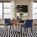 Set da 3 pezzi Space Savers in noce satinato con ante a ribalta
