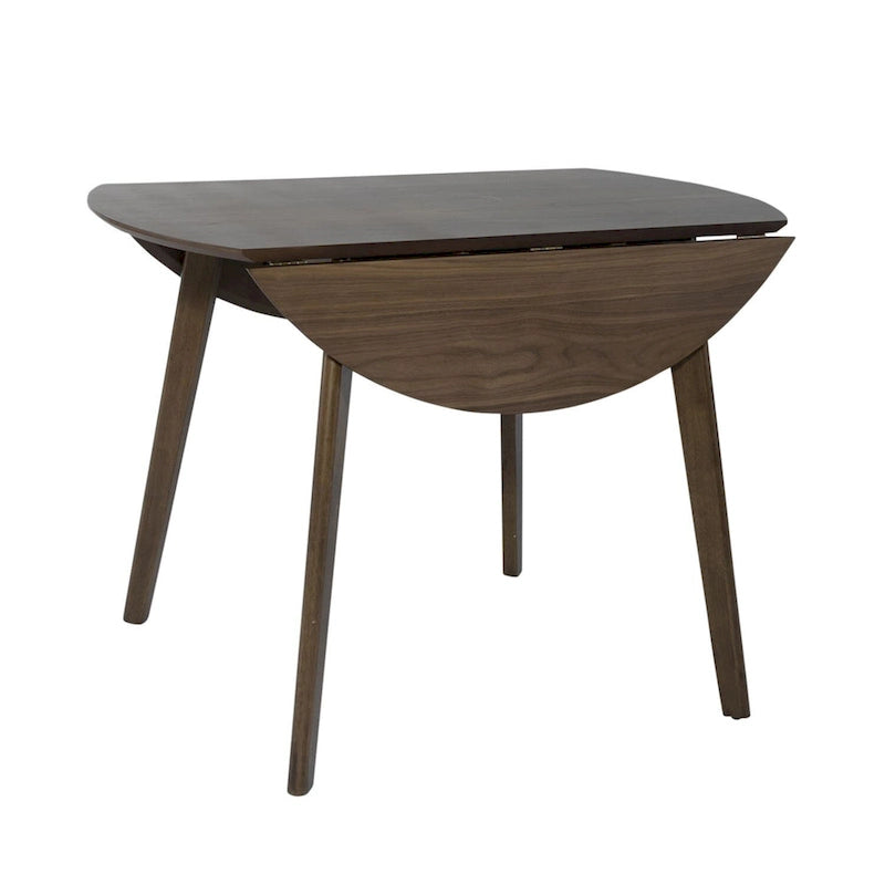 Set da 3 pezzi Space Savers in noce satinato con ante a ribalta