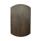 Set da 3 pezzi Space Savers in noce satinato con ante a ribalta