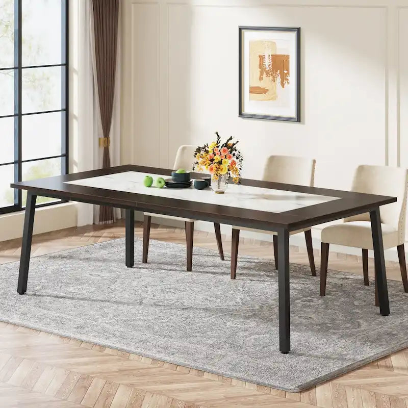 Tavolo da pranzo moderno da 200 cm per 8-10 persone
