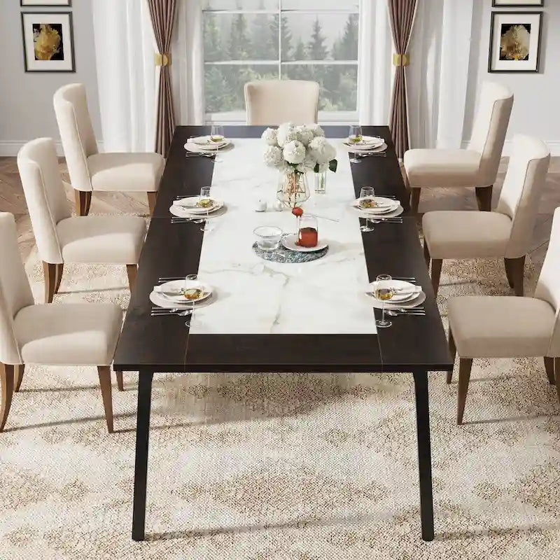 Tavolo da pranzo moderno da 200 cm per 8-10 persone