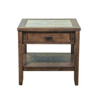 Ensemble 3 pièces Mesa Valley Tobacco (1 table basse, 2 tables d'appoint)