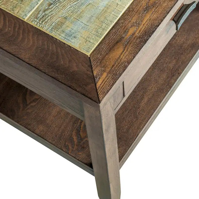 Ensemble 3 pièces Mesa Valley Tobacco (1 table basse, 2 tables d'appoint)