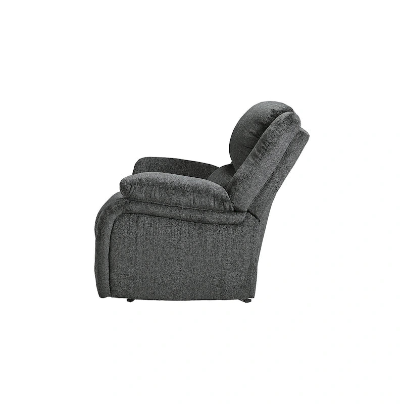 Poltrona reclinabile moderna Draycoll, ardesia