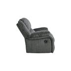 Poltrona reclinabile moderna Draycoll, ardesia