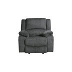 Poltrona reclinabile moderna Draycoll, ardesia