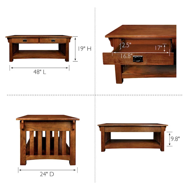 Table basse Leick Home Mission Impeccable