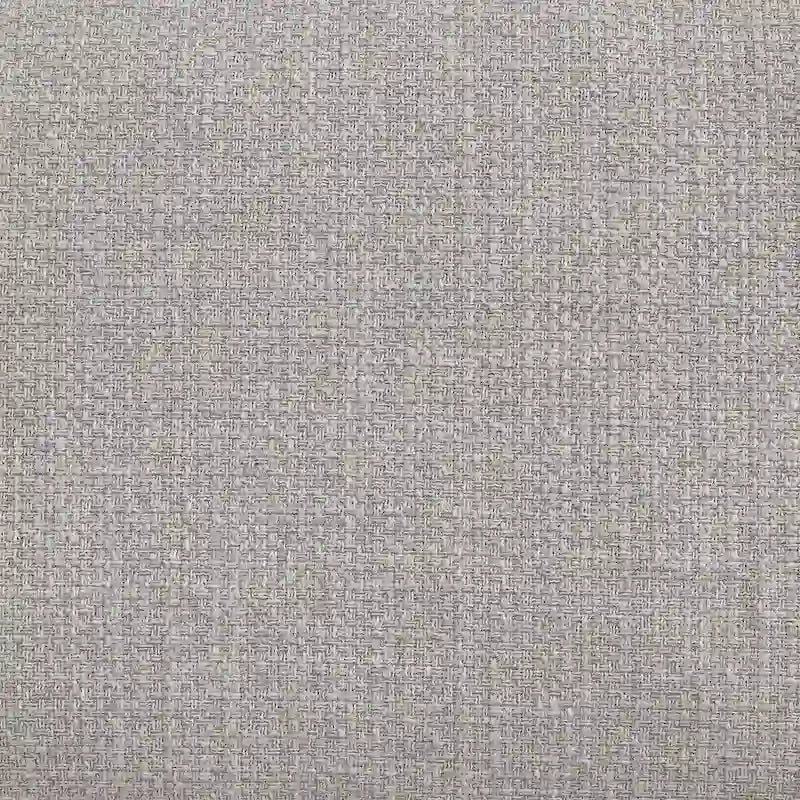 Pouf cocktail Fren in tessuto grigio contemporaneo di Furniture of America