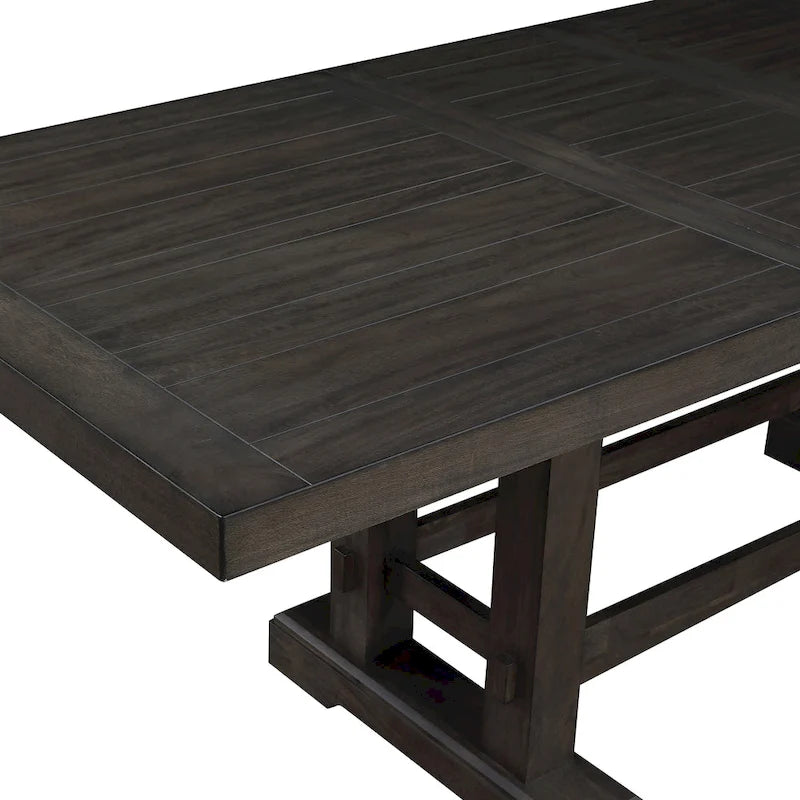 Tavolo da pranzo Steve Silver Nevada Dusky Cedar Farmhouse ad altezza bancone