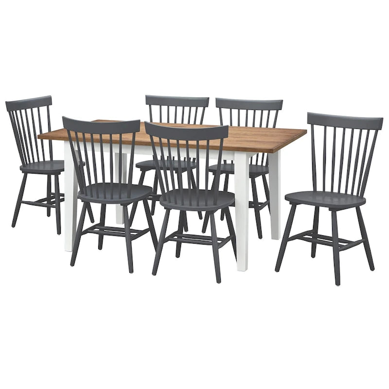 Simple Living Mayview Set da pranzo da 7 pezzi