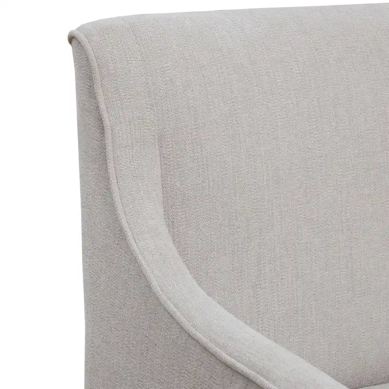 Sedia da pranzo con braccioli Madison Park Charlotte con rotelle
