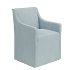 Sedia da pranzo con braccioli Madison Park Charlotte con rotelle