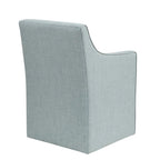 Sedia da pranzo con braccioli Madison Park Charlotte con rotelle