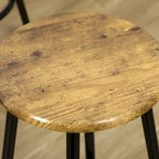 HOMCOM Ensemble 5 Pièces Table de Bar Hauteur Comptoir et Chaises