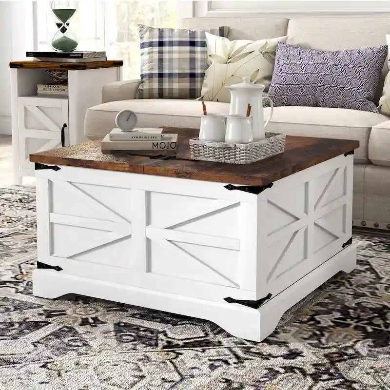 Table basse de ferme moderne