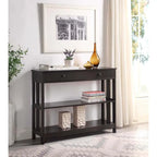 Tavolo Console Convenience Concepts Mission a 1 Cassetto con Scaffali