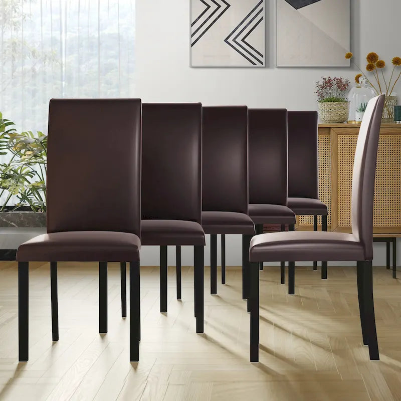 Chaises de salle à manger modernes et élégantes CraftPorch (Lot de 6)