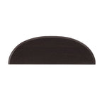 DH BASIC Tavolo Consolle Mezzaluna Decorativo a 1 Ripiano Marrone Contemporaneo di Denhour