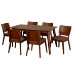 Set da pranzo 7 pezzi Simple Living Bernard Mid-Century