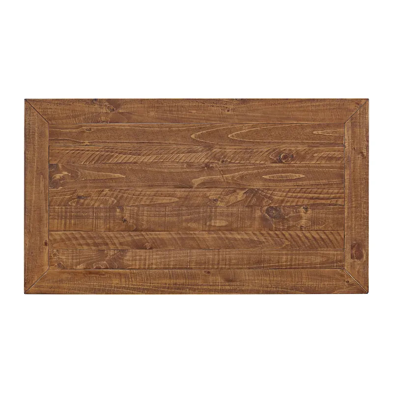The Gray Barn Downington Table Basse à 2 Tiroirs en Bois Massif