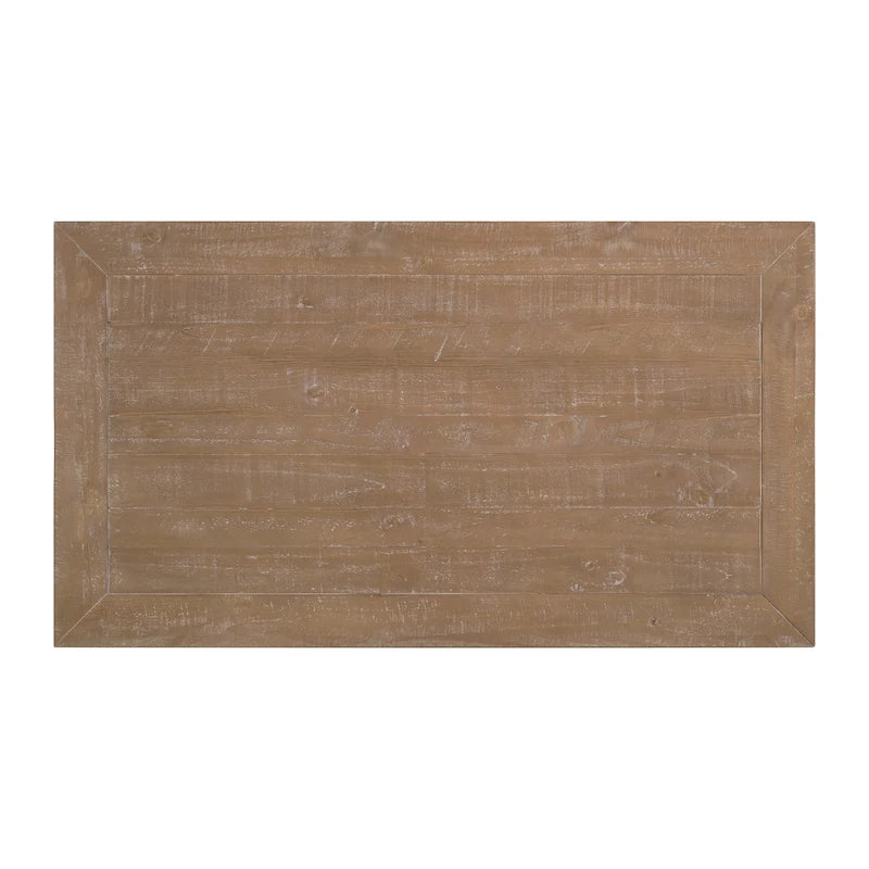 The Gray Barn Downington Table Basse à 2 Tiroirs en Bois Massif
